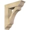 Ekena Millwork Legacy Traditional Rough Sawn Bracket w/ Offset Brace, Douglas Fir, 8"W x 28"D x 32"H BKT0806X28X32LEC01RDF - alternate 1